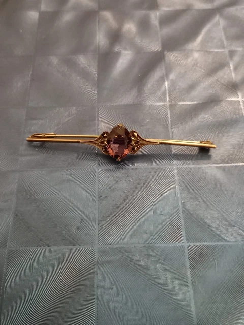 Broche Ancienne En Argent Massif – Bijou Vintage à Fixer Sur Vos Vêtements Ou Sacs