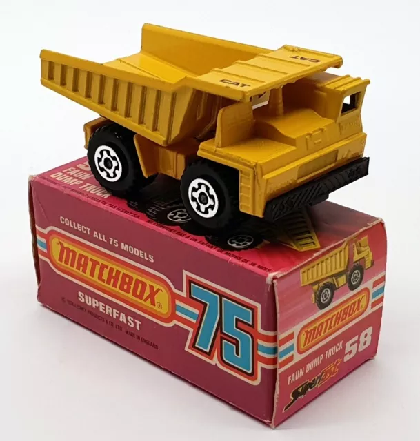 Matchbox dump best sale truck
