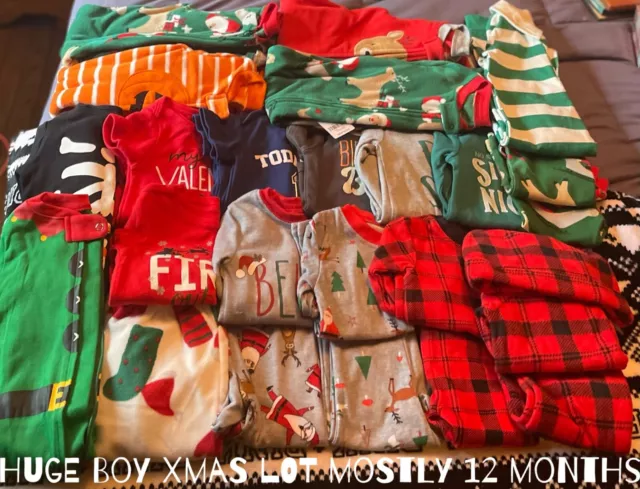 ☀️27 Piece Lot Boys 9 12 Month Clothing ☀️MOSTLY CARTERS NEW W TAG & WITHOUT TAG