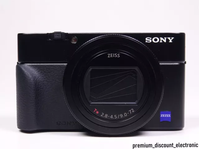 "Fotocamera digitale Sony Cyber-shot DSC-RX100 VII Zeiss nera RX100M7 ""COME NUOVA"