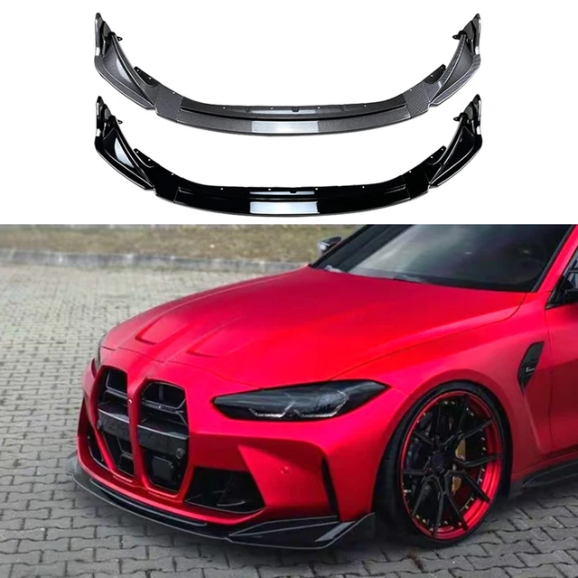 Paraurti anteriore auto splitter spoiler labbro per BMW M3 G80 M4 G82 2021-2023 2022