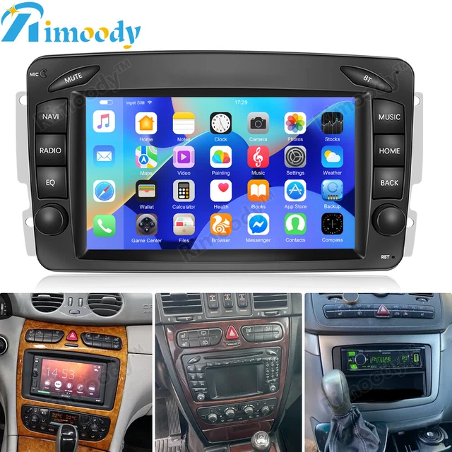 ANDROID 13 AUTORADIO für Mercedes Benz W203 Vito W639 W168 Vaneo CLK ...