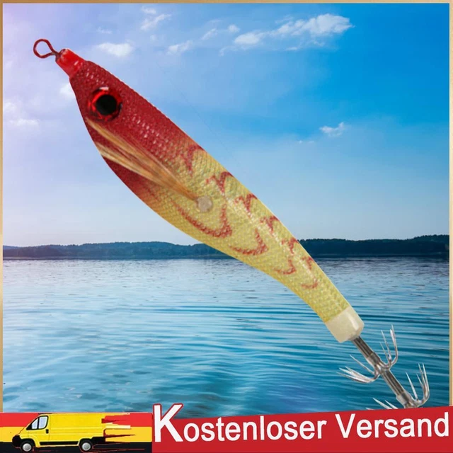 6,5 g künstlicher Köder, korrosionsbeständiger Fischköder, doppelter Regenschirm