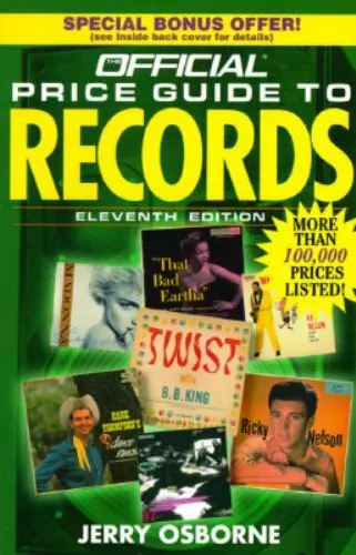 Official Price Guide to Records by Osborne, Jerry