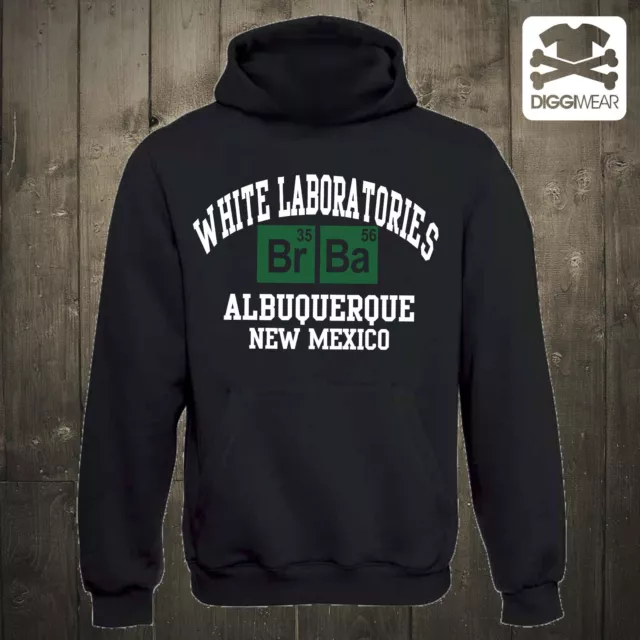 White Laboratories | Br Ba Breaking Bad Heisenberg Hoodie Kapuzenpullover S-Xxxl