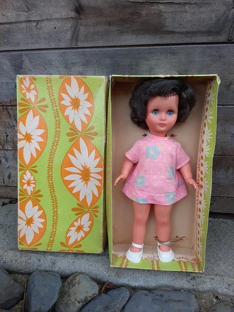 ANCIENNE POUPÉE BELLA des années 60 / 33 cm EUR 32,00 - FR