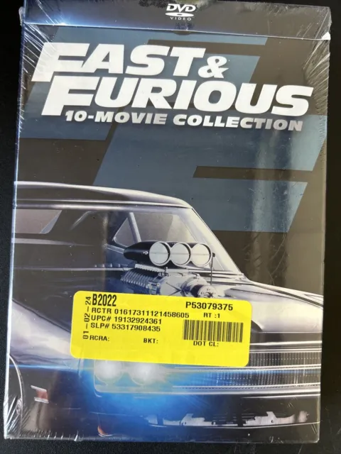 Fast & Furious 10-Movie Collection DVD