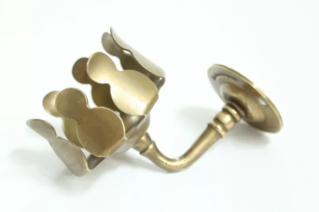 antique bathroom cup tumbler holder | brasscrafters vtg deco victorian brass cup