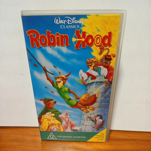 robin-hood-walt-disney-classics-vhs-retro-vintage-eur-6-85-picclick-fr