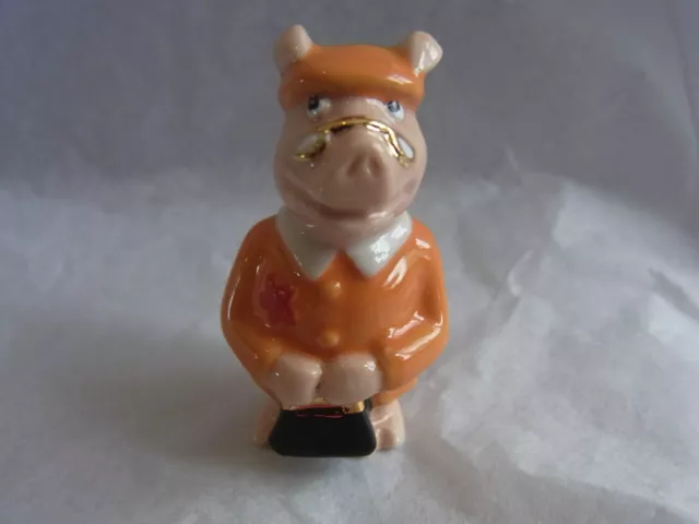 Wade WHIMSIE LADY MARGARET ORANGE APPROX 1.5 INCHES HIGH