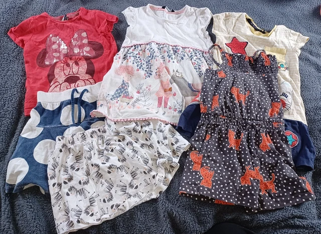 George - Pacchetto Estivo Ragazze - Età 3 - 4 - T Top Camicie / Gonne / Tuta