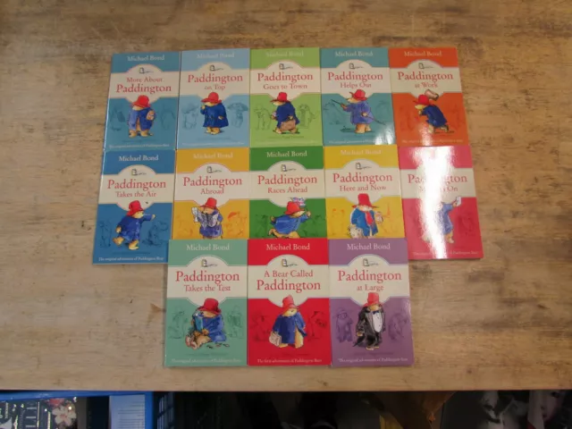 13 PADDINGTON BEAR BOOKS by MICHAEL BOND  ** FREE UK POST ** PAPERBACK