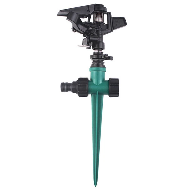 UCINNOVATE Irrigatore Da Giardino Rotante 360° – Kit Completo Con Tubi Da 16 M E Ugelli Regolabili