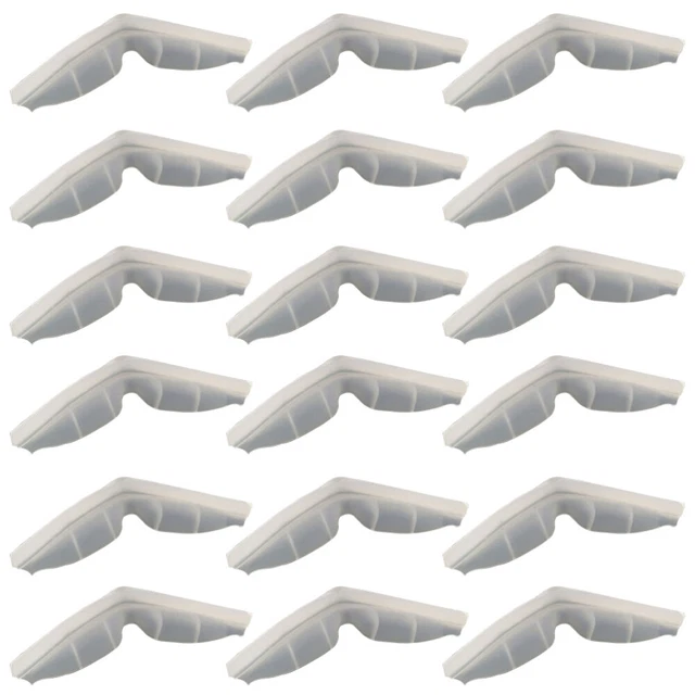 20 piezas Tira de silicona para nariz puente facial