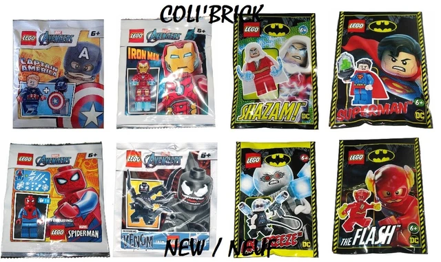 Lego DC Comics Avengers Marvel Foil Pack - Choisissez votre Polybag - New Neuf