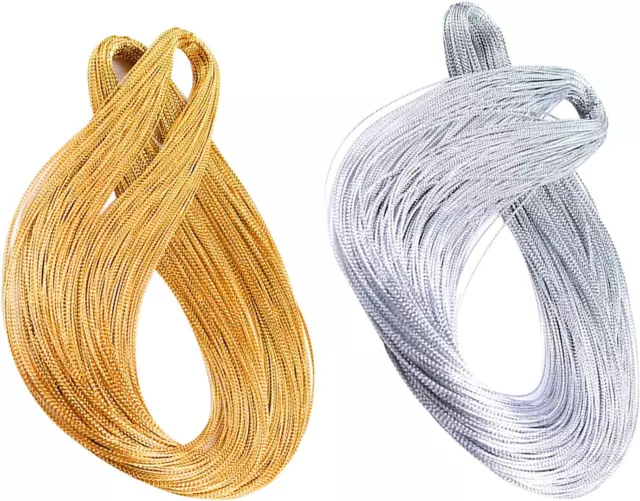 200 Meters Gold Silver Twine String Thread Jewelry Thread Bauble String Gold For