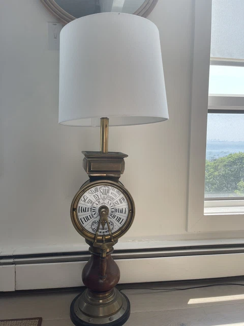 Rare Chadboam's Brass Ship's Telegraph (Liverpool) 40" Tall Nautical Sea Lamp