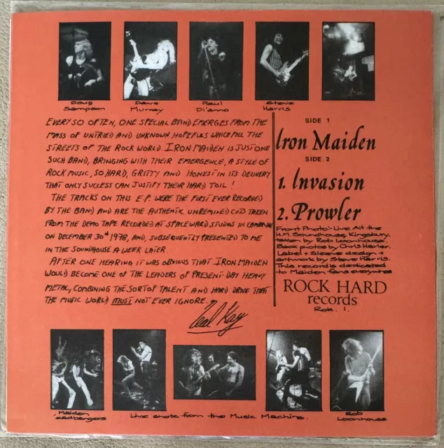 Iron Maiden. The Soundhouse Tapes Re-Issue Gold/Brown Colour 3