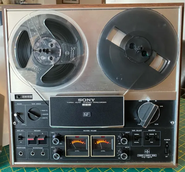 Sony TC-200 7 Reel to Reel Tape Player Recorder AS IS For Parts/Repair READ