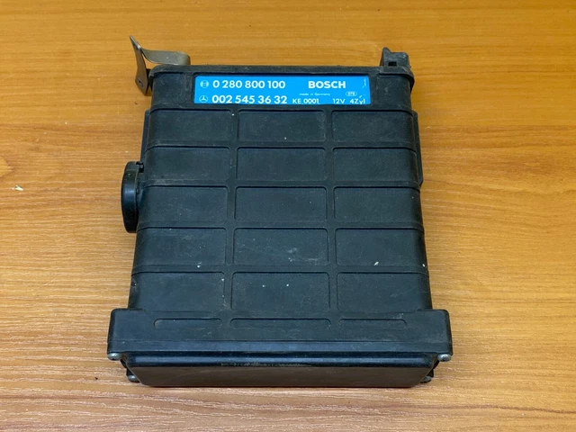 MERCEDES BENZ W124 W201 190 Engine Control Module Unit Ecu 0280800100 ...