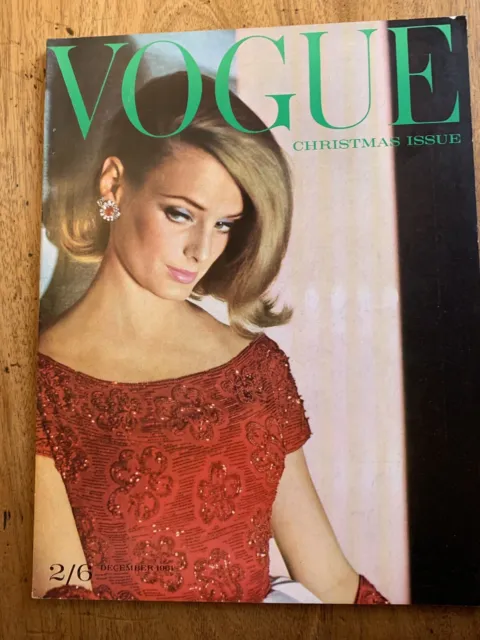 VOGUE: 1 December 1961 — Christmas issue — VG - 150pp