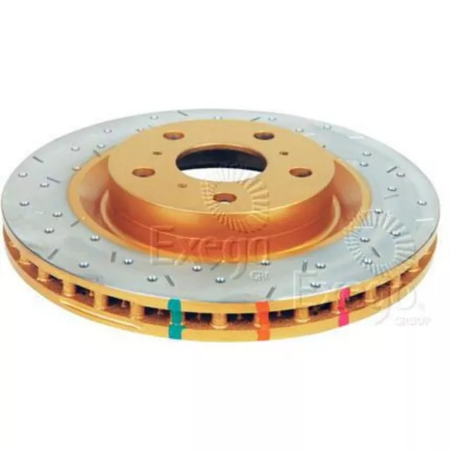 DBA HD 4000 Drilled Slotted Brake Rotor Single 294mm Front DBA4947XS