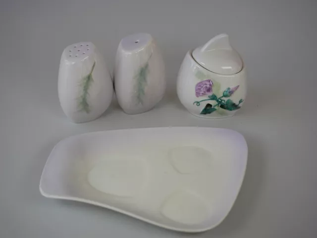 Vintage Carlton Ware Cruet Set And Tray, Australian Design 2