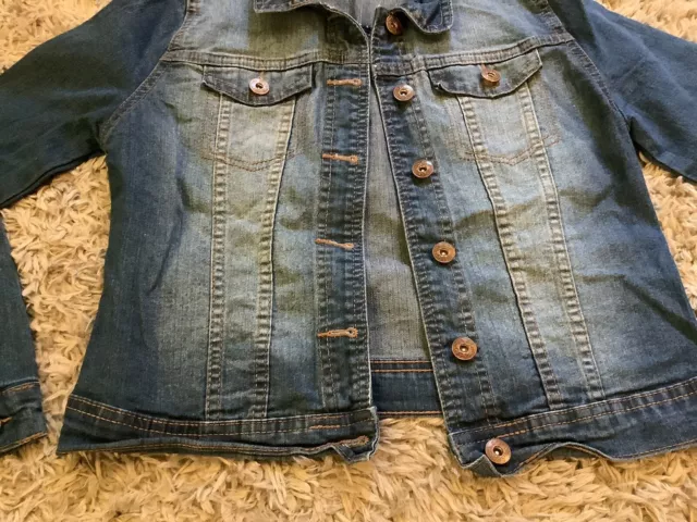 Giacca denim blu George bambini età 9-10 anni ottime condizioni 3