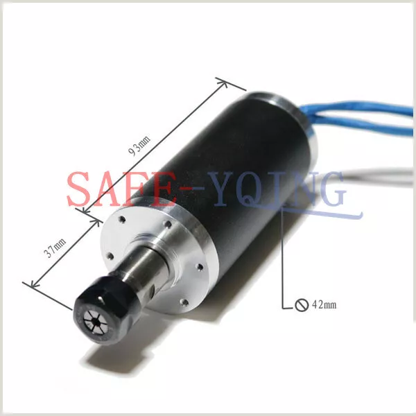 ER11 12000rpm BLDC spindle motor Driver power supply bracket CNC kits 250w