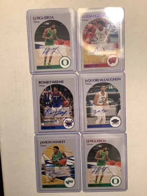 PACK TO PLASTIC 2021 Chronicles Draft Picks Hoops Tribute RC Auto Pick Your Card