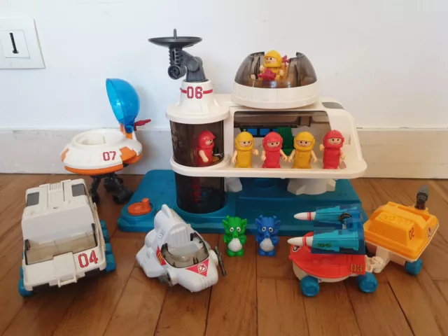 Space station playmates Li'l set fusée véhicule 84 playworld fisher price jouet