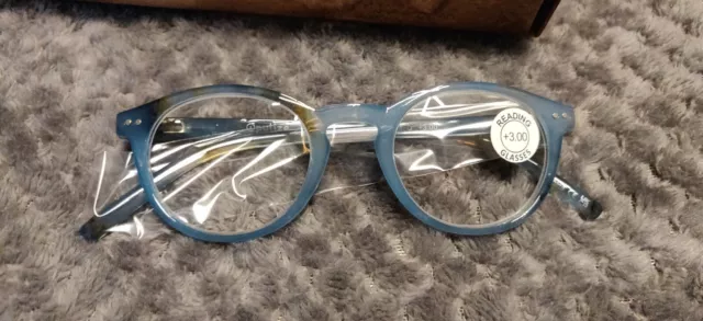 Opulize Zen Reading Glasses Plus 3