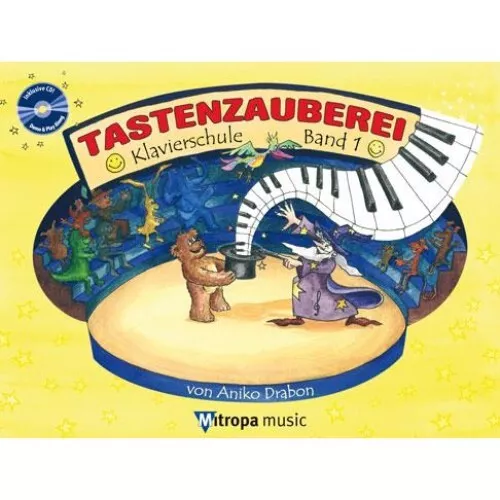 Mitropa Music - Tastenzauberei Band 1 (+CD) - Aniko Drabon | Neu