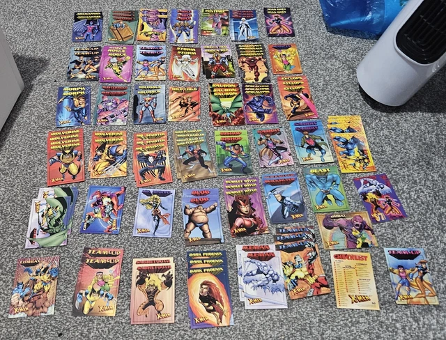 1997 Fleer Marvel X-Men Massive Bundle Off 100 Cards