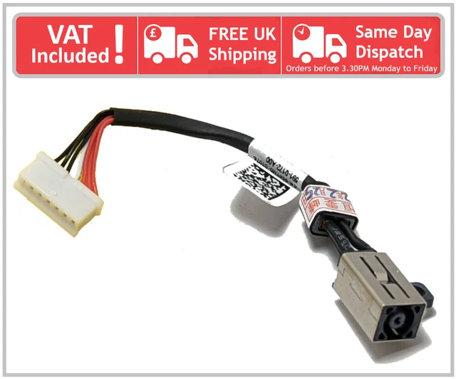 Dell XPS 15 9550 9560 9570 Dc Jack Puissance Câble 64TM0 DC30100X200 DC30100X300
