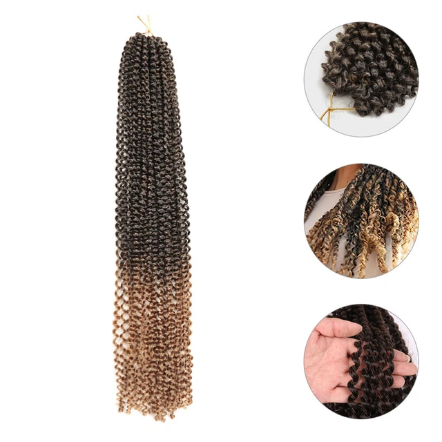 Parrucca unisex dreadlocks pin treccia capelli parrucca fascia trecce parrucca moda