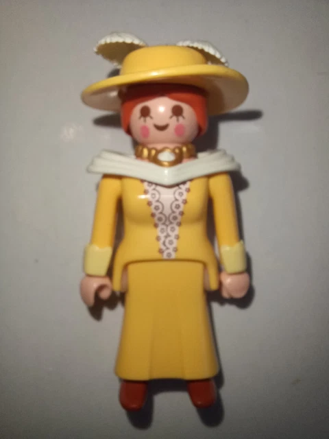 Figurine Playmobil Belle Époque - Personnage Féminin - Occasion Très Bon État (TBE)