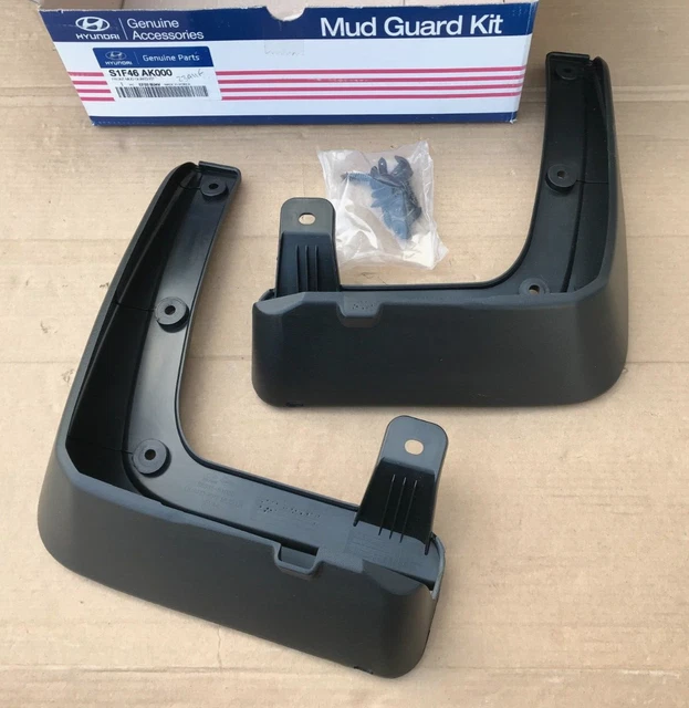 HYUNDAI SANTA FE FRONT Mud Flaps - S1F46AK000 **Genuine New Hyundai OEM ...