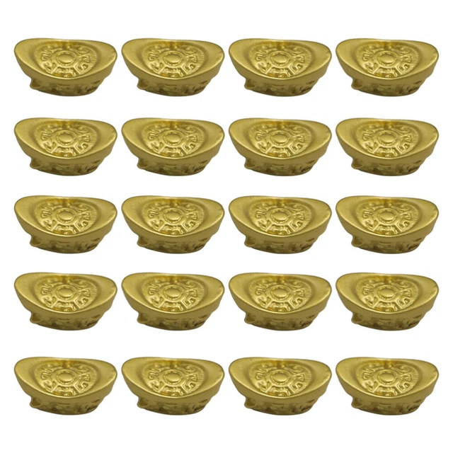 10 Pcs Goldene Barren Charme Gold Charme Anhänger Schmuck Machen Zubehör
