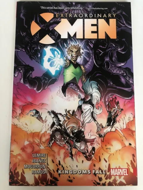 Extraordinary X Men Kingdoms Fall Vol # 3 Paper Back Feb 2017 Marvel Comics