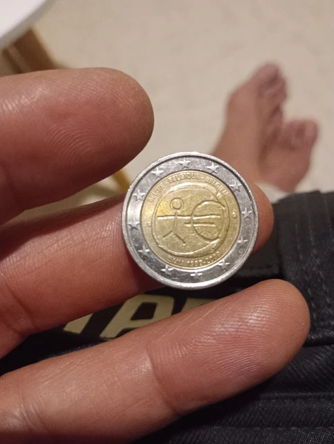 Pièce De 2 Euros Commémorative Finlande 1999 Fleur De Mue, Pièce De Collection En Circulation