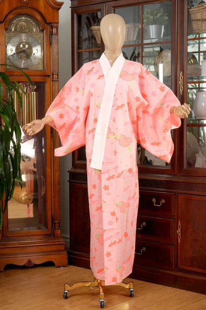 Dear Vanilla Japanese Juban Undergown Women's Kimono Inner Robe Genuine Vintage