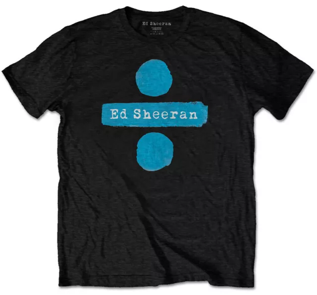 Ed Sheeran Divide Black T-Shirt  OFFICIAL