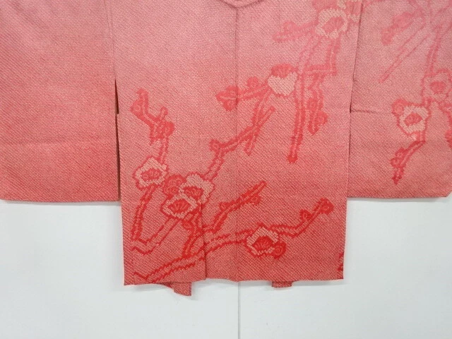6679954: Japanese Kimono / Antique Haori / All Shibori / Abstract Flower