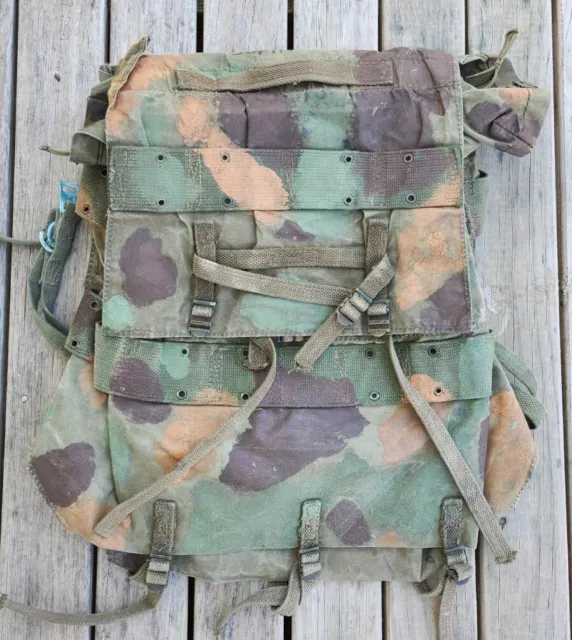 RARE AUSTRALIAN OLDGEN Modified Vietnam War M1956 Webbing Backpack army ...