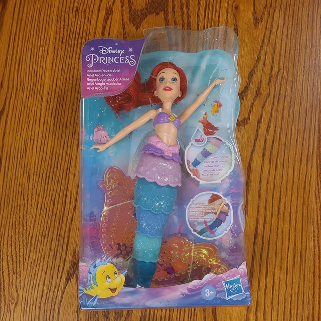 Disney Princess Rainbow Reveal Ariel Color Change Disneys The Little