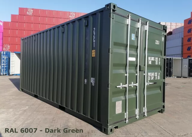 20ft New 'One Trip' Shipping Containers - £2,095 +vat - 01502 733828