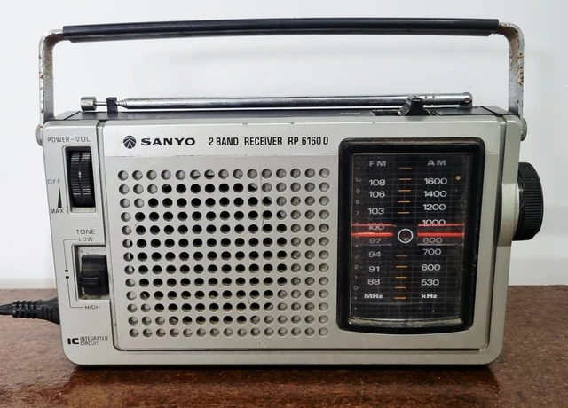 RP Sanyo 0 AM⁄FM RP-6160 Radio RADIO Band Receiver SANYO