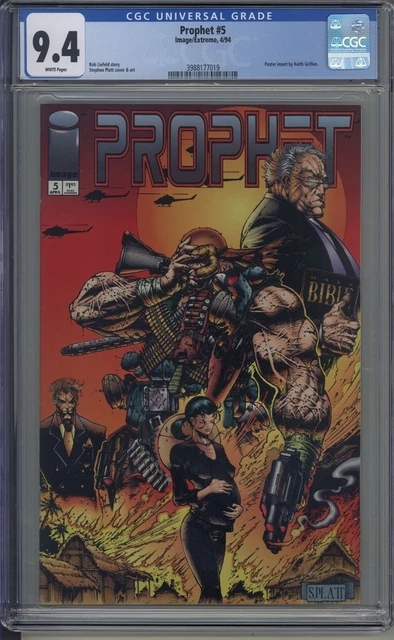 Prophet # 5 CGC 9.4 Stephen Platt Art
