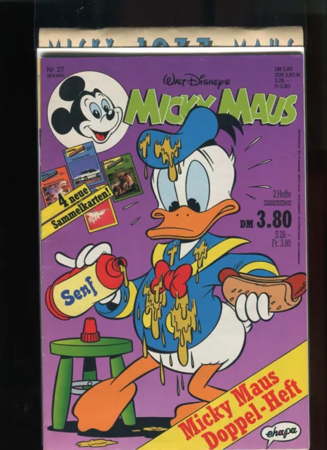 Micky Maus 1990 Nr. 1-52  Auswahl sehr guter Zustand 1-1-